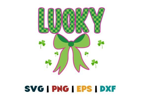 Charming Preppy Checkered Lucky Coquette Bow Iris