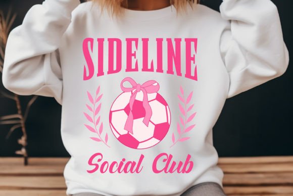 Coquette Vintage Soccer Mom Mama Svg Png for T-Shirt Designs