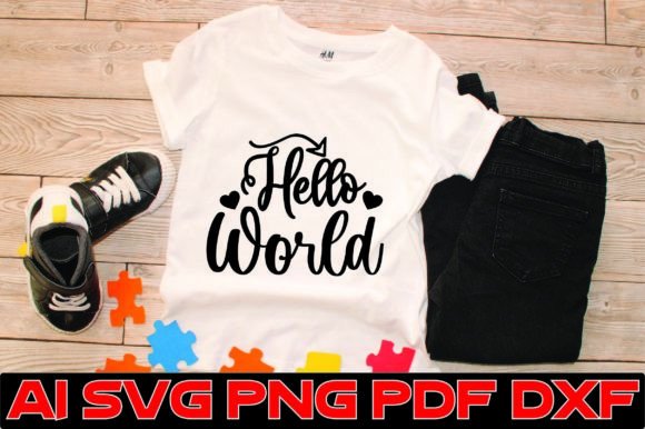Hello World Svg: A Versatile Graphic for T-Shirt Designs and More