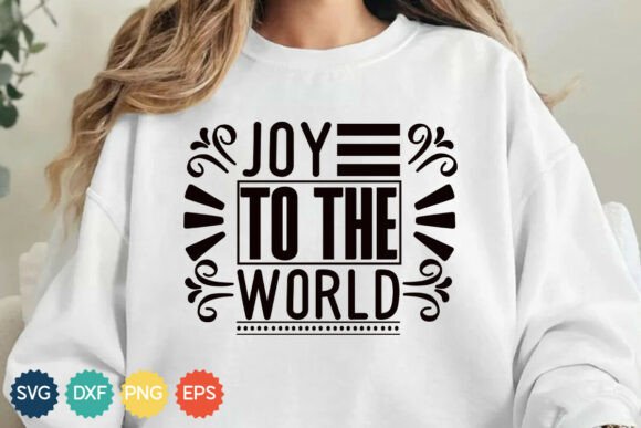 Review: Joy to the World Christmas Svg Design for T-Shirt Designs and Graphics