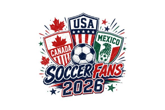 Review of Soccer Fans 2026 PNG for Embroidery