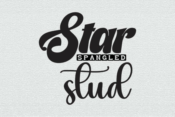 Star Spangled Stud SVG: A Versatile Embroidery Design