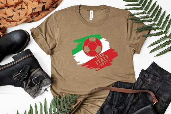 Team Italy 2022: A Versatile Graphic for T-Shirt Designs