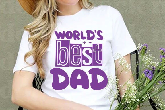 World's Best Dad SVG: A Perfect Graphic for T-Shirt Designs