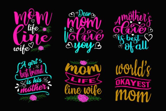 World's Most Okayest Mom SVG for T-Shirt Designs